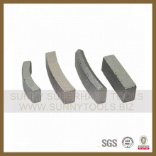 Segmento de segmento de broca de núcleo de diamante para asfalto de concreto de pedra (SY-CDS675)